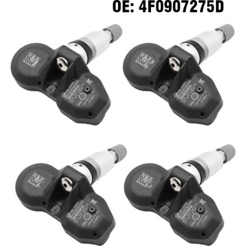 4PCS Car Tire Pressure Monitor Sensor TPMS for Audi A6 2004-2010,A8 1999-2012, A4 03-09,Q7 07-14