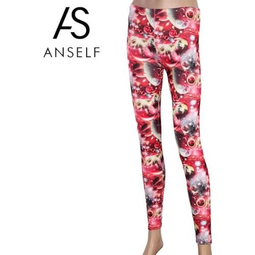 Легинсы с принтом ANSELF China At AliExpress