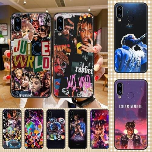 Hip hop Juice WRLD Phone case For Huawei Honor 6 7 8 9 10 10i 20 A C X Lite Pro Play black tpu cell cover silicone back fashion
