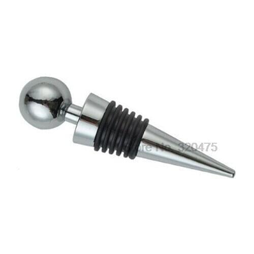 By dhl 500pcs practical Metal Fresh Gift Durable Collecton Bottle Stopper Zinc Alloy Wine Stoppers