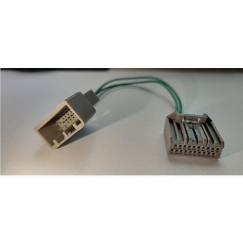 FEELDO 100Pcs Car Stereo CD/DVD Player Wiring Harness Adapter For Honda civic