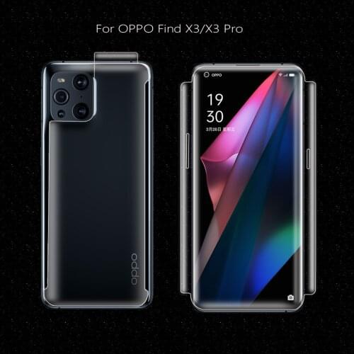 99D Full Body Screen Protector Hydrogel Film For OPPO Find X2 X3 Reno 3 4 5 Full Cover Protective For Realme GT X7 Not Glass