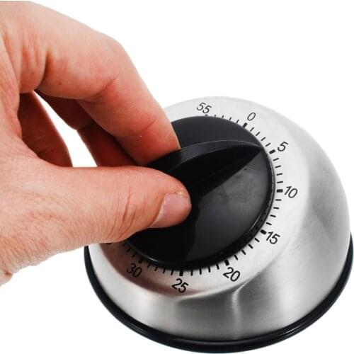 Kitchen Cooking Baking Timer Time Countdown Reminder Alarm Clock Ring Bell Alarm 60Minutes Timer Props