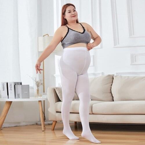Spring Autumn Plus Size Tight Women Velvet Tight Dance Ballet Woman Breathable Stretchy Stocking Female White Pantyhose Girl