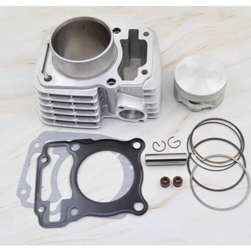 Motorcycle Cylinder Piston Ring Gasket Kit Big Bore 63.5mm for Honda CBF125 CBF 125 CB125F CB 125 F Modified Upgrade to 185cc