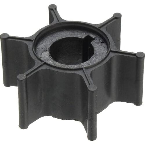 Water Pump Impeller For Yamaha 6HP Replacement Outboard Boat Motor 6G1-44352-00 Sierra-18-3066 Black Rubber 6 Blades Boat Parts