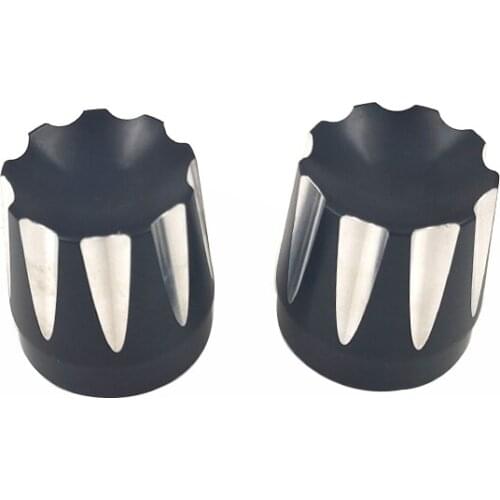 Retro Motorcycle Front Axle Nut Bolt Cover Cap For Harley Softail V-Rod Sportster XL883 XL1200 XG Touring Trike 2008-Later