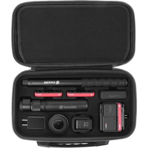 Storage Bag Selfie Stick Multi-function Storage Pack for Insta360 One R Handbag Portable Bag Carrying Case Travel Bag Accessory