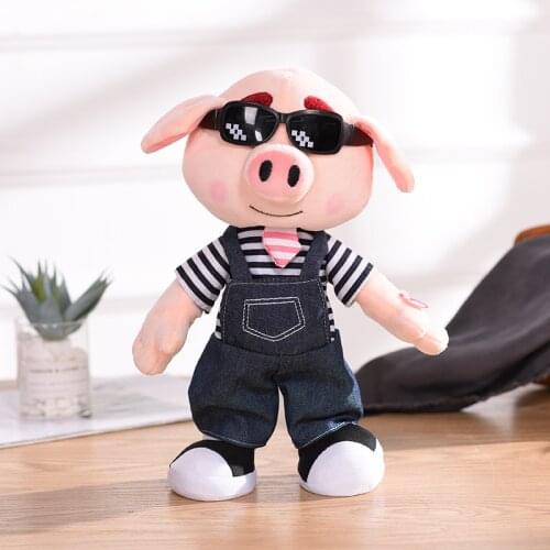 Indoor Electronic Bib Pant Pig Singing Dura Music Swag Dancing/dancing Electronic Gift For Baby Kids Birthday Xmas Toys Children