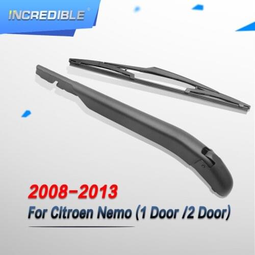 INCREDIBLE Rear Wiper & Arm for Citroen Nemo 2 door 2008 2009 2010 2011 2012 2013 2014 2015 2016 2017