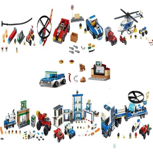 2021 New Classic Movie City Series Model Set Building Block Assembly Toys Childrens Birthday Gift Boys and Girls