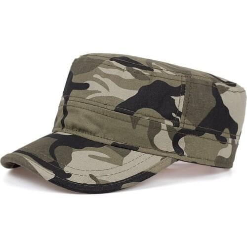 New cotton Adjustable Unisex Army Camouflage Camo Cap Casquette Hat Baseball Cap Men Women Casual Desert Hat