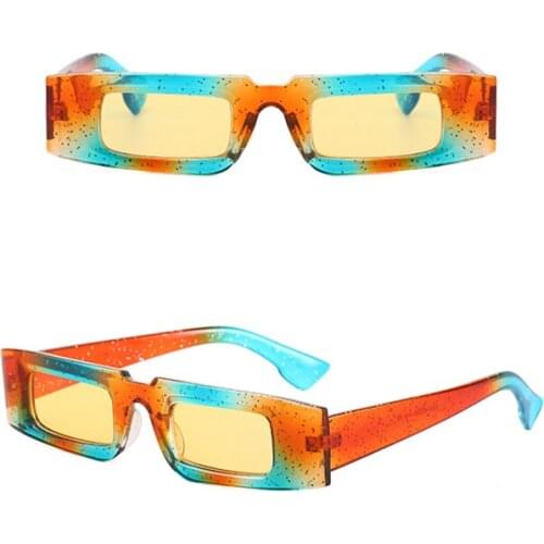 New Arrival Fashion Vintage Square Sunglasses Women Transparent Rays Luxury Party Shades UV400 Glasses Top Quality