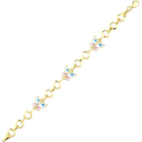 14k Kids Bracelet W4B26075