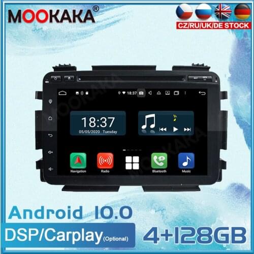 Android 10 For Honda HRV/Vezel 2015+ Car Multimedia Player GPS Navigation Head Unit Auto Radio Stereo Tape Recorder Carplay