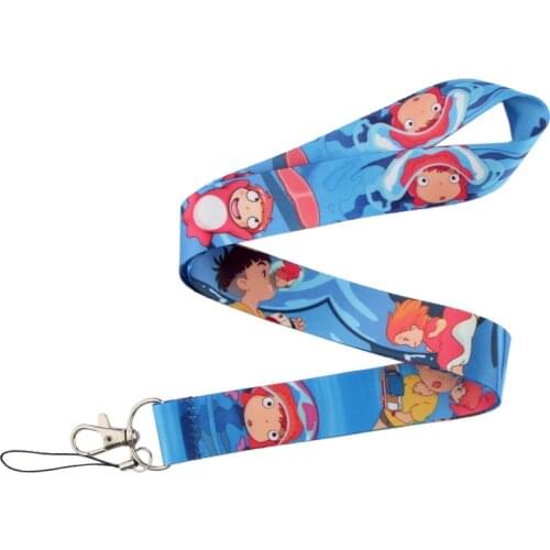 CA89 Blinghero Ponyo Neck Lanyard Key Band Mobile Phone Strap For Phone Keys ID Card Holder 1pcs
