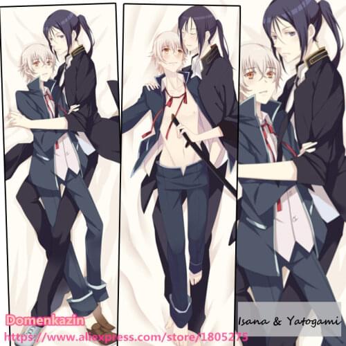 Cool Japanese Anime Project K Isana & Yatogami Pillowcase Dakimakura Pillow Case Cover decorative Hugging Body Bedding