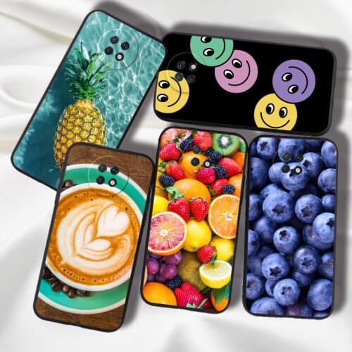 For Redmi 9T Case Fruit Chocolate TPU For Xiaomi Redmi Note 9T Case Cover Silicone Soft Matte For Xiomi Redmi Note 9 T Funda