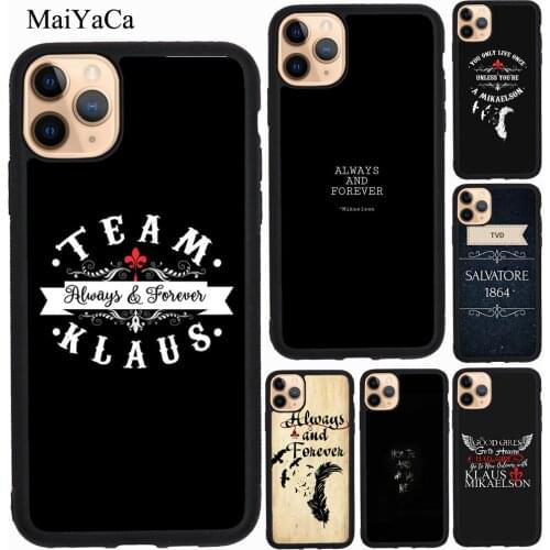MaiYaCa Vampire Diaries The Originals For iPhone 11 Pro Max XS X XR SE 2020 7 8 Plus Case For iPhone 12 Pro Max mini