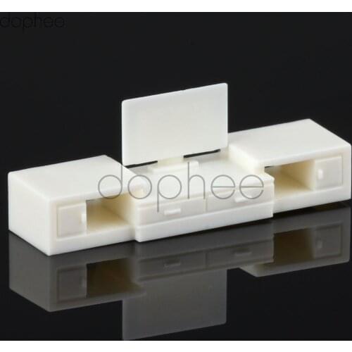 Dophee 1:50 Scale 10pcs Miniature Model TV rack for Childrens Dollhouse Building