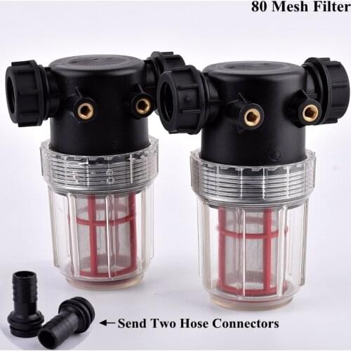 1pc 20/25mm Aquarium Fish Tank Water Pump Filter Garden Watering Filter Agriculture Irrigation Filter 80 Mesh Strainer Screen
