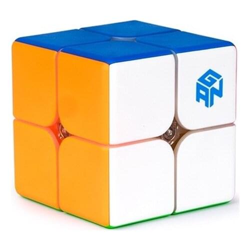 Gan 249 V2 M 2x2x2 Magnetic Magic Cube Puzzle Speed Cubo Magico Gan 2x2 Air Professional Educational Toys for Kids