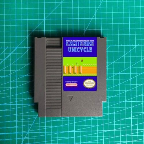 Excitebike Unicycle - 72 pins 8bit game cartridge
