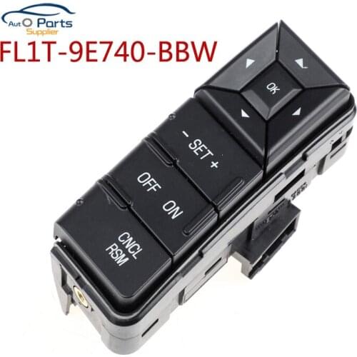 New FL1T-9E740-BBW For Ford Expedition Cruise Switch Multifunction Steering Wheel Switch Volume Button Switch FL1T9E740BBW