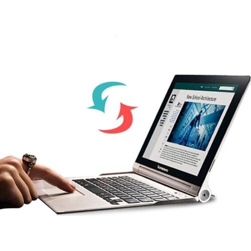 Original Bluetooth Keyboard For Lenovo YOGA 2 3 Pro 10.1 Rechargeable Touchpad Russian Arabic Spanish German French keyboard