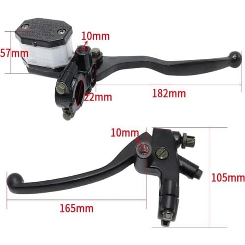 High quality applies to Suzuki DR200 GN250 GN 125 DRZ GS RG 7/8 "22mm motorcycle brake master cylinder clutch lever accessories