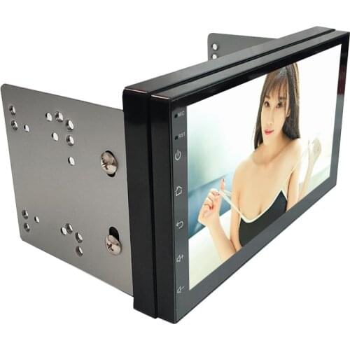 7 Inch for Android 8.1 System 16G Memory Touched Screen HD Car Bt MP5 Player Universal GPS Navigation WIFI For Bmw E46 E90 Ford