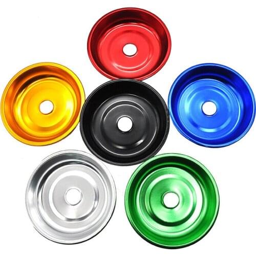 Aluminum Hookah Shisha Tray Charcoal Plate Metal Hookah Stem Kit Accessories Colorful Nargila Chicha Tray