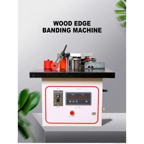 Automatic strip break edge banding Machine wood pvc cut itseld woodworking edge bander