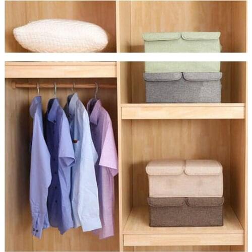 Large Foldable Storage Box Anti-mold Organizers Carry Handles Great For Toy Clothes Blankets Organizador Zippe Box