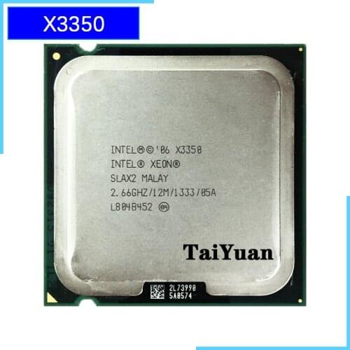 Intel Xeon X3350 2.6 GHz Quad-Core CPU Processor 12M 95W 1333 LGA 775