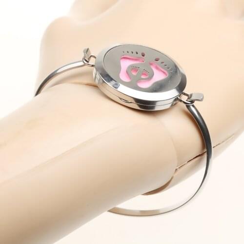 Tree Of Life Family Aromatherapy Bracelet Essential Oils Diffuser Locket Bangle