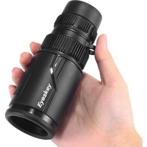 Eyeskey Monocular Zoom 8-24x42 Portable Waterproof Bak4 Prism Telescope spotting scope for Camping Hungting