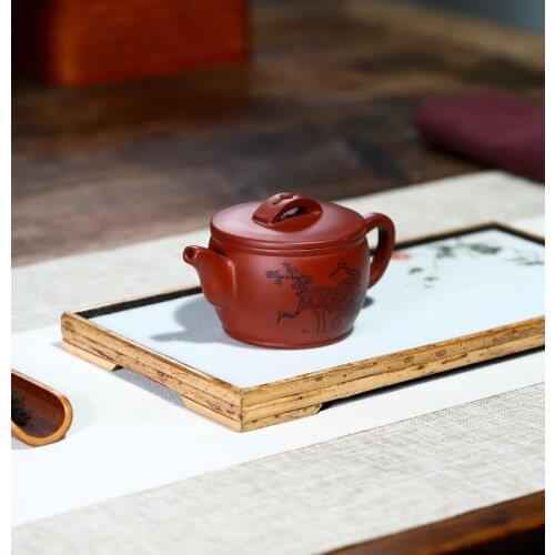 Han Wa Hu China Kettle Ceramic Teapot For Tea Puer Oolong Tea Set Handmade