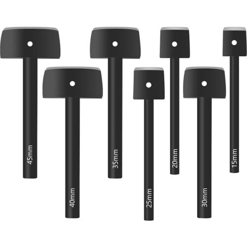 KAOBUY Leather Craft Tools Half Round Hand Cutter Punch Leather Handmade Craft Tools Punching Belt Edge tools