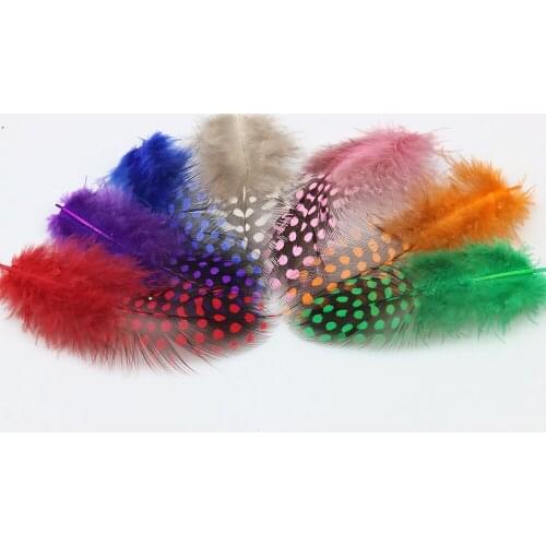 50/100Pcs/Lot Natural Pearl Chicken Feather 5-10CM Furniture Decoration Bracelet Necklace Jewelry Crafts Making Charm