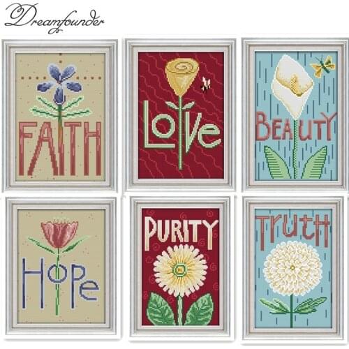 Jinling twelve hairpin cross stitch kit aida 14ct 11ct count printed canvas stitches embroidery DIY handmade needlework