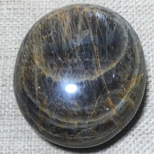 Natural Grey Moonstone Crystal Specimen Reiki Massage Souvenir Meditation Therapy Rough Mineral Rock Palm Home Decoration