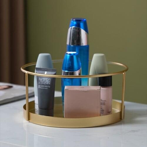 Makeup Organizer Dresser Vanity Storage Rack Perfume Lipsticks Stand Tray