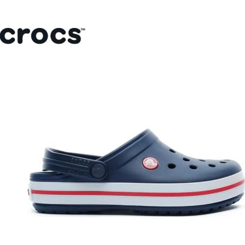 Original Crocs Crocband Unisex Navy Blue Slippers 11016 - 410