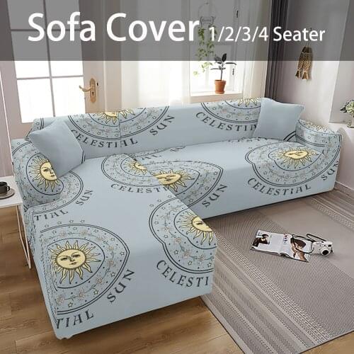 The Sun Style Extensible Sofa Cover Furniture Cover Thick Sofa Covers Sports And Entertainment Pattern Duvet Covers Bed Cover