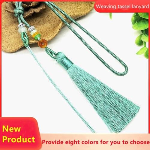 BML Curtain Tassels Tiebacks Rope Eight Kind Of Colors Hand-Woven Lanyard Strap Home Decoration Curtain Accessories