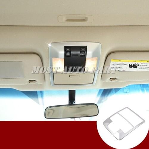 Inner Roof Front Reading Light Lamp Trim Cover For Toyota Prado FJ150 2010-2019 Car accesories interior Car decoration