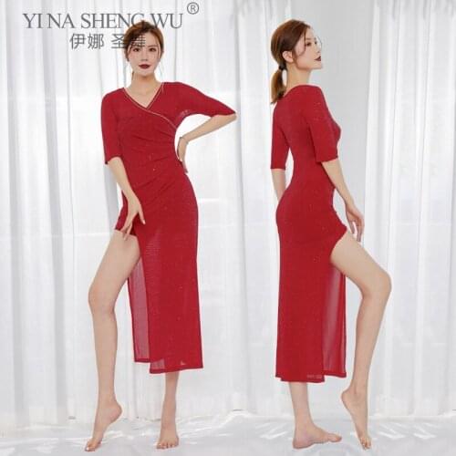 Belly Dance Costumes Women Oriental Dress Dance Practice Wear Half Sleeve Sexy Dancewear Summer Design Performance New Clothing