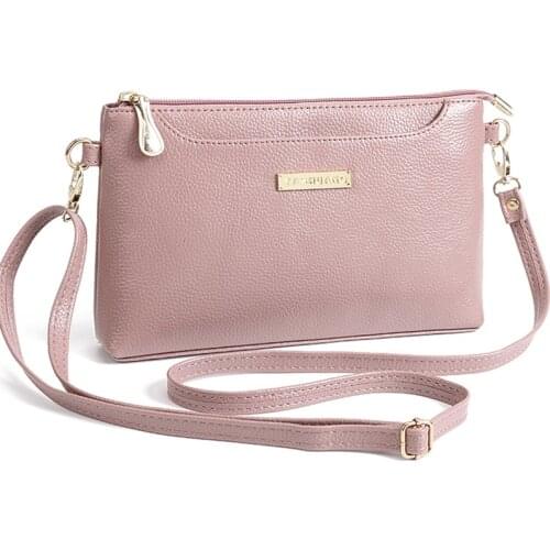 Famous women brand leather Shoulder mini bag Crossbody bag Sac a Main Femme Ladies Messenger small Bag Long Strap Female Clutch