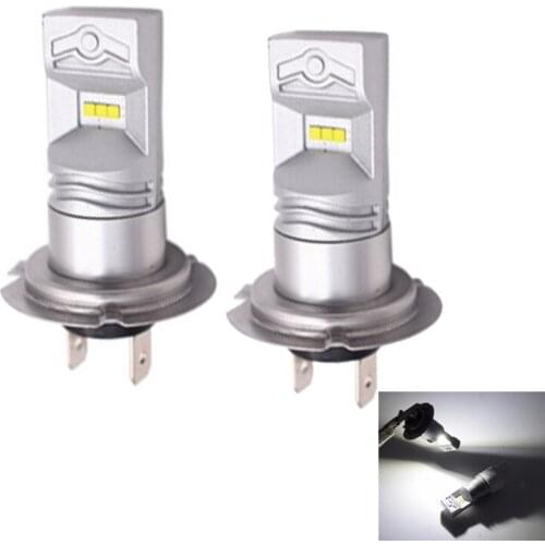 100W Bright White High Beam Fog Light H7 CSP 6SMD 6LED Bulbs for BMW 2/3/4/5/6/7/X Series